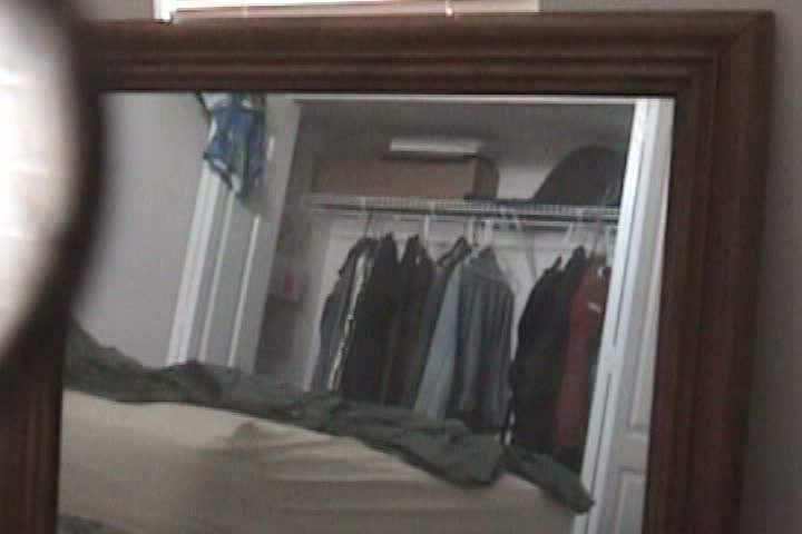 Hidden camera wardrobe