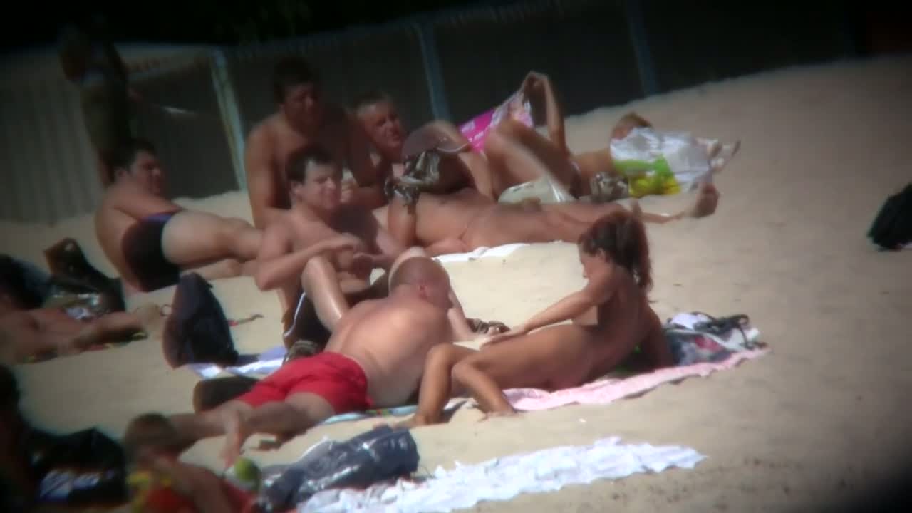 There are so many alluring whores and housewives on the beach