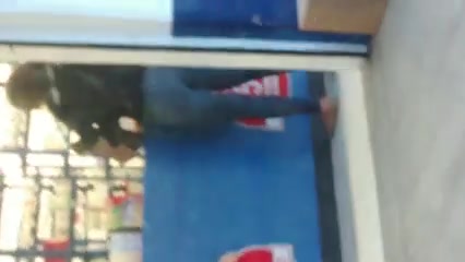 this bitch is my neighbor i record her while she was shoping