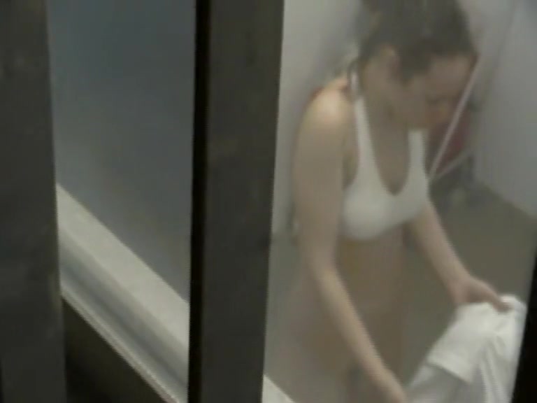 Window voyeur erotic scenes of amateur in the lingerie