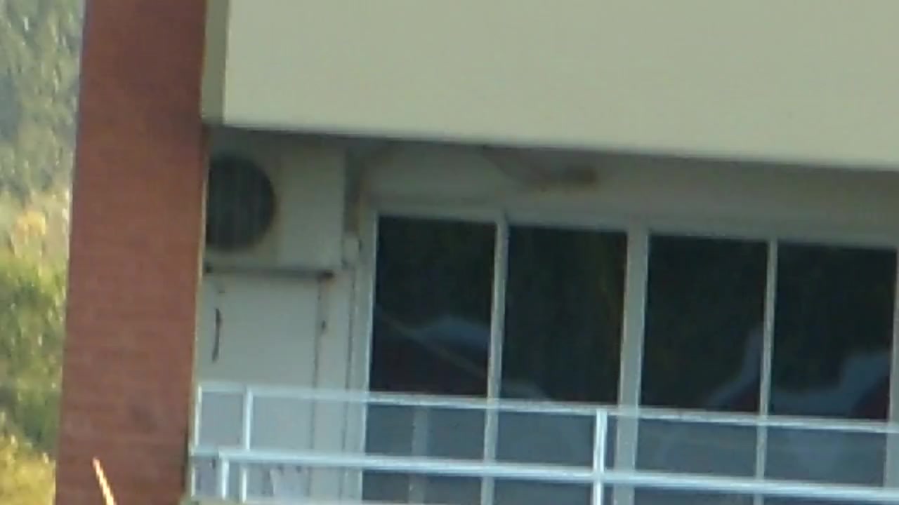 voyeur girl nude in balcony  argentina . far away ( 200 m)