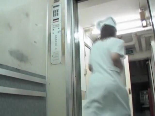 Real medical worker got her uniform sharked on cam