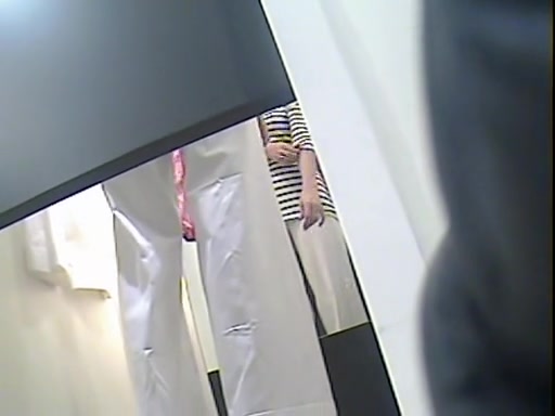 Such a beautiful pair of legs on fitting room spy cam