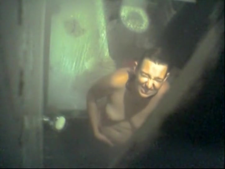 Shower hidden cam shoots cute face and nude titties
