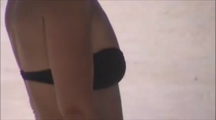 candid sexy asian milf crotch & ass shot 151, roll up bikini