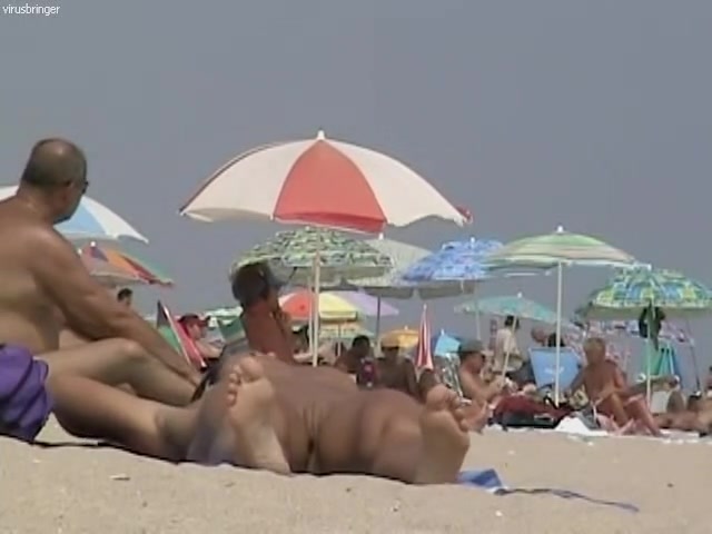 Bronze fabulous bitches getting secretly filmed on the public beach