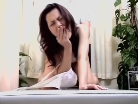 Doggystyle Japanese fucking during kinky massage session