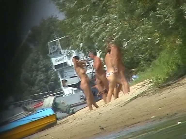 Mature beach nudist women not afraid to show everything they got