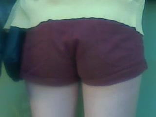 red tight shorts hoot