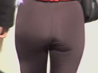 A common amateur doll with her tightest pants candid ass 05zg