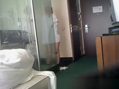 shower spy in hotel room part 2