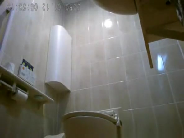 Japanese woman spied in toilet peeing