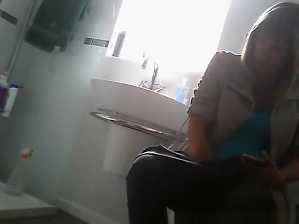 Women spied in friends toilet peeing