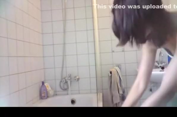 Wife caught on bathroom spy cam