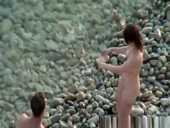 Nudist swims and photo session