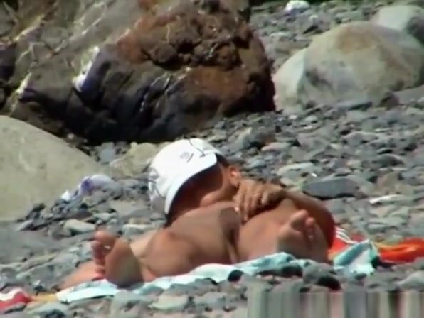 Small boobs nudist woman sunbathing her tight body