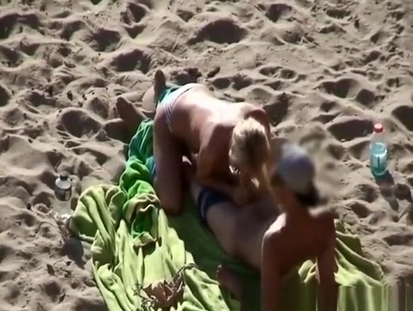 Big cock fuck in the beach