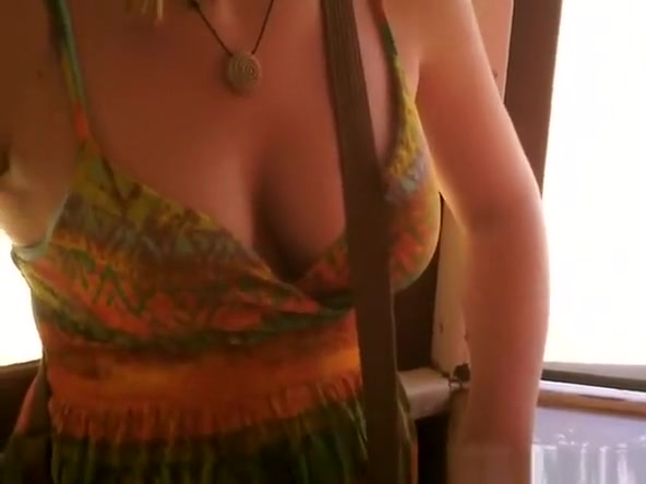 Milf with great tits and cleavage