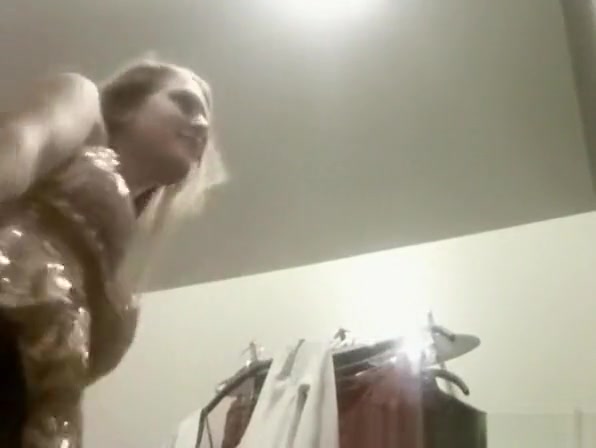 Teen caught in change room trying new clothes