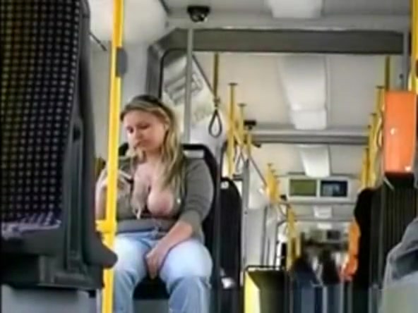 Boobs and nipple flashes in Train