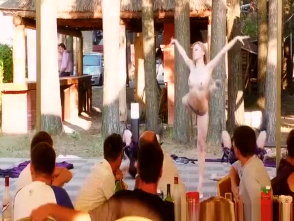 Topless dance show for tourists