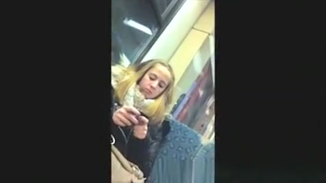 Perverted Czech Flashes in train