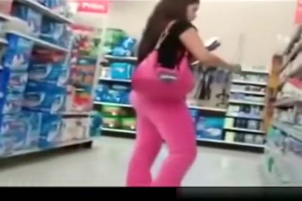 Pink tight leggy