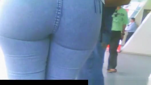 Cute latina girl in tight pants