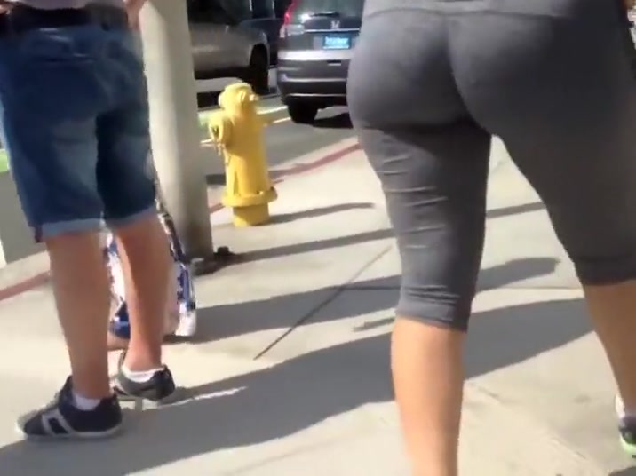 Surprisingly firm big ass gets stalked