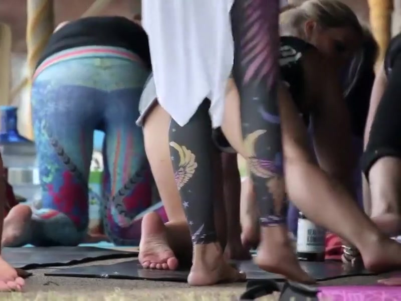 Yoga and accidental nudity