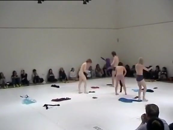 Nude performance art is quite a show