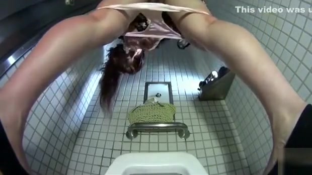 Asian women record their reactions as they were shitting