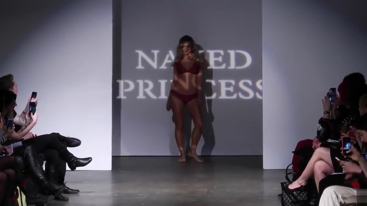 Beautiful models show off the latest underwear line of a famous designer