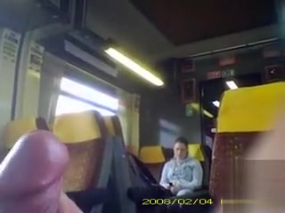 Ejaculation inside the speeding train