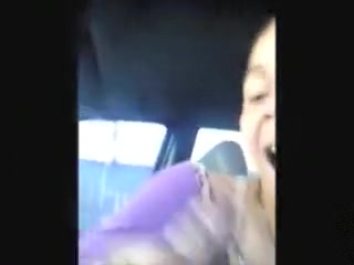 Stranger gets in the car to give him a handjob
