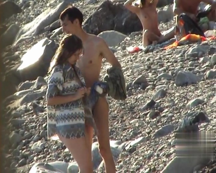 Nude Beach. Voyeur Video 345