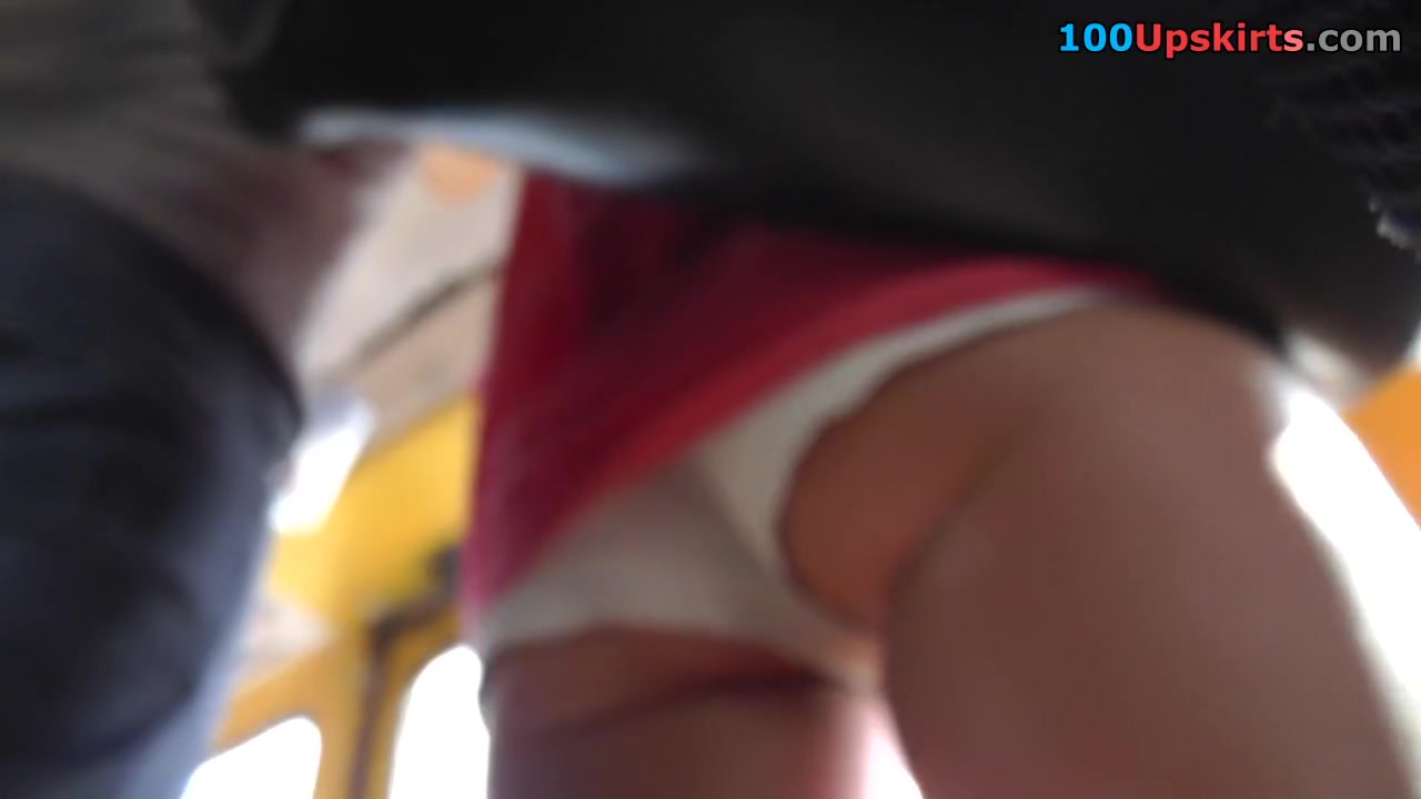 Arresting shorts on sexy babe in the upskirt collection