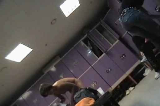 Changing room spy cam shoots fems that came to the gym