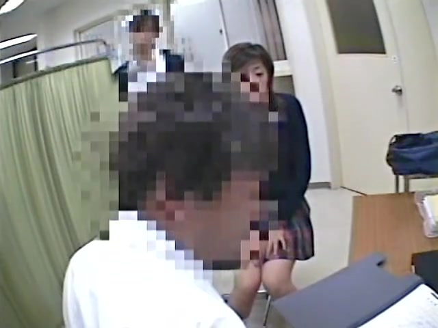 Schoolgirl gets the medical pussy exam on hidden spy cam
