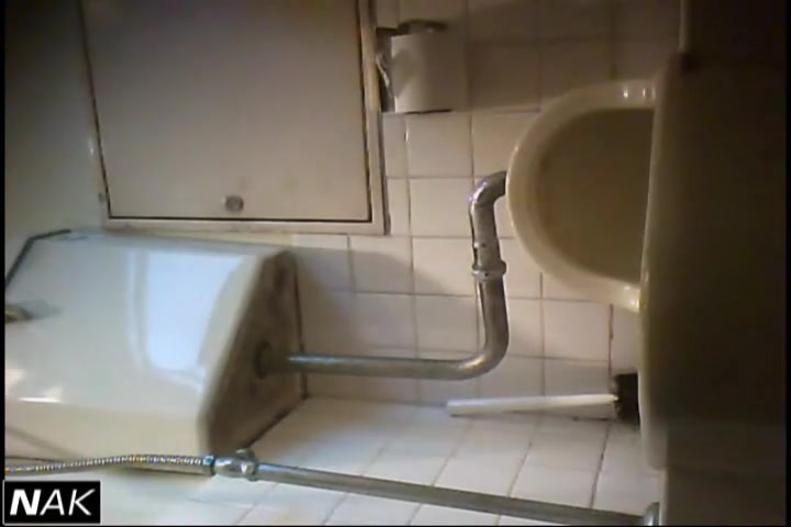 Sexy girls get caught pissing on the voeyer toilet cam