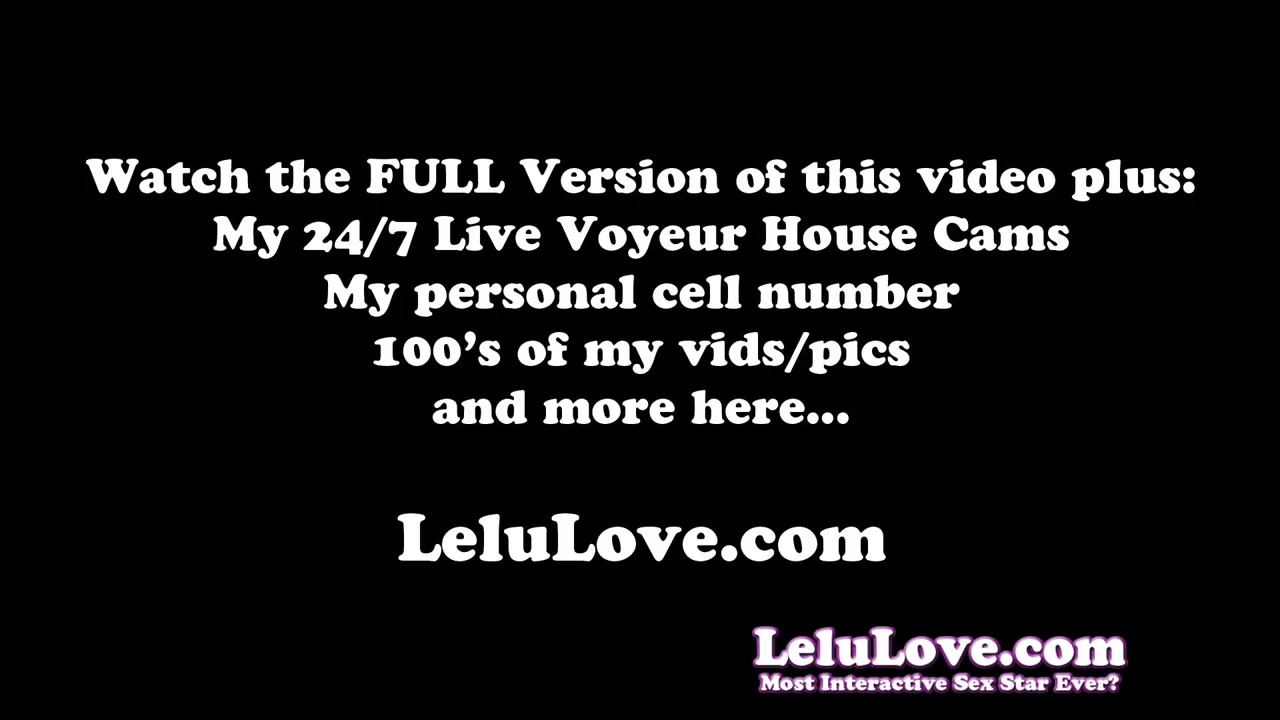 Lelu Love-Caught Undressing In Closet JOE