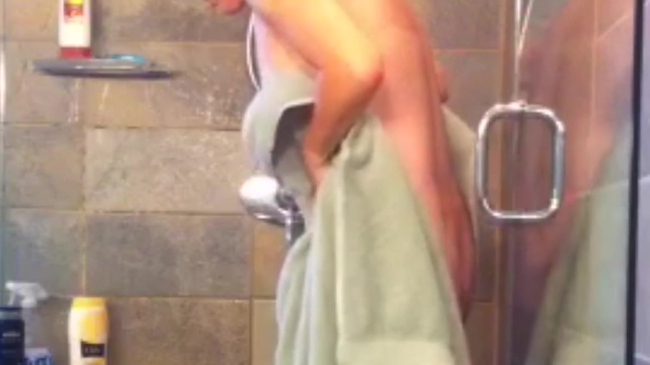 Hairy Wife's Shower Exits Voyeur Hidden Cam