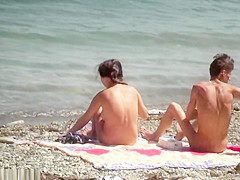 Sexy Topless Beach Babes Hot Asses