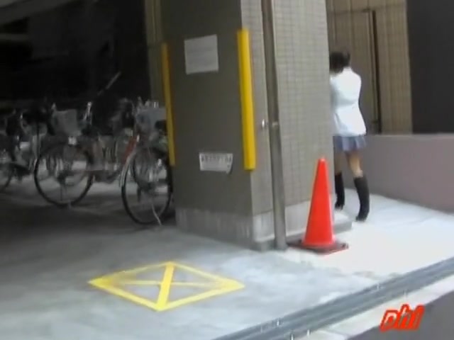 Fabulous oriental gal gets her skirt ripped by some stranger